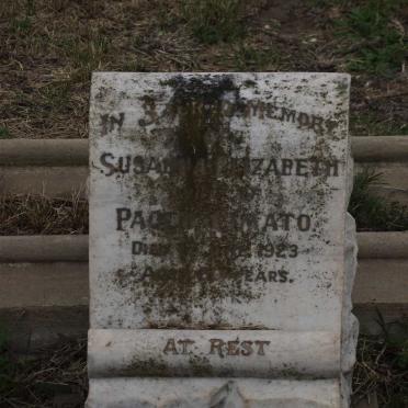 CIMATO Susanna Elizabeth -1923