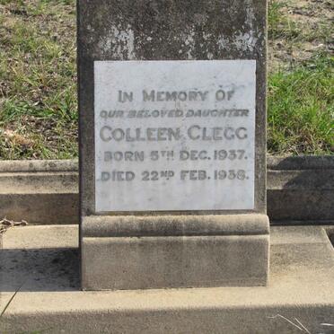 CLEGG Colleen 1937-1938