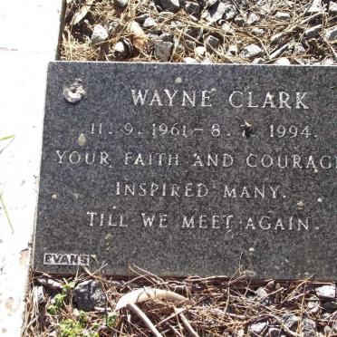 CLARK Wayne 1961-1994