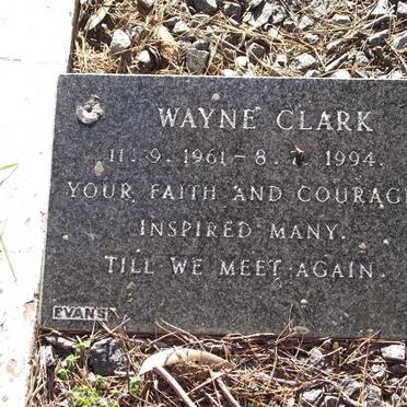 CLARK Wayne 1961-1994