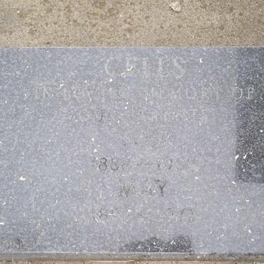 CELLS Tom 1888-1969 &amp; May 1895-1972