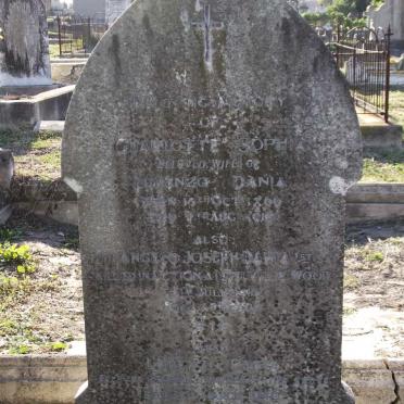 DANIA Lorenzo -1946 &amp; Charlotte Sophia 1866-1910 :: DANIA Angelo Joseph -1916