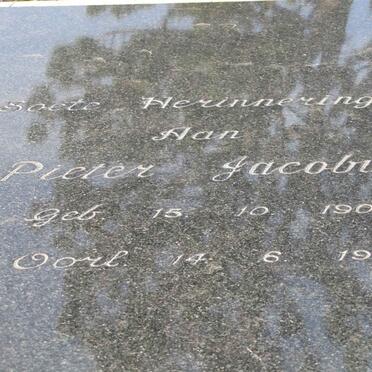 DALEN Pieter Jacobus, van 1905-1980 &amp; Susara Johanna 1898-1993