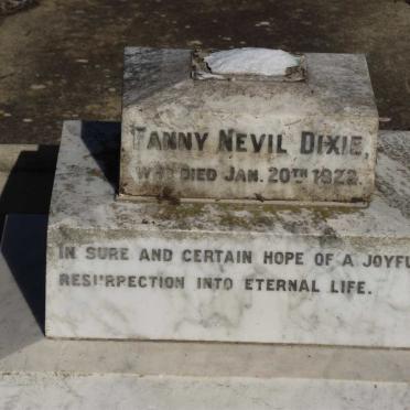 DIXIE Fanny Nevil -1922