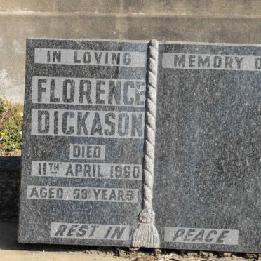 DICKASON Florence -1960