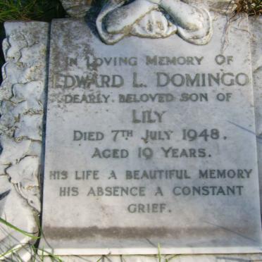 DOMINGO Edward L. -1948