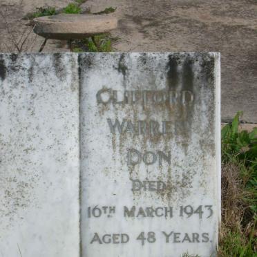 DON Clifford Warren -1943