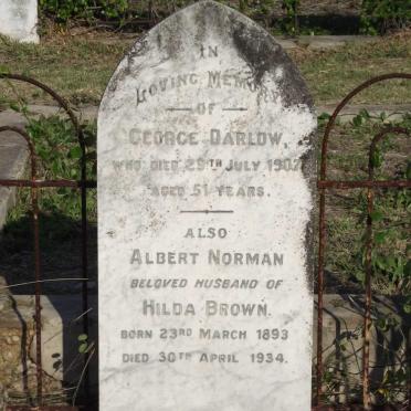DUDLOW George -1902 :: BROWN Albert Norman 1893-1934
