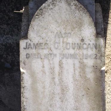 DUNCAN James G. -1962