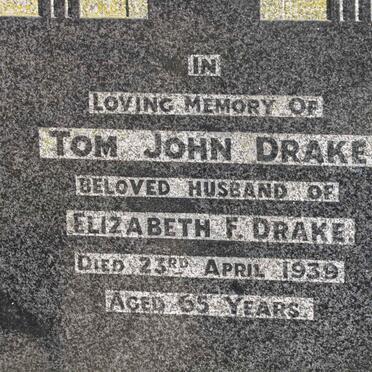 DRAKE Tom John -1939