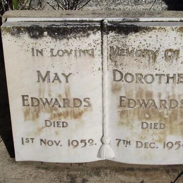 EDWARDS May -1952 &amp; Dorothea -1954