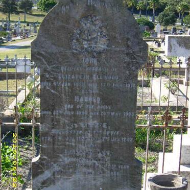 ELLWOOD John 1868-1912 :: ELLWOOD Harold 1898-1903 :: ELLWOOD Lizzie 1896-1922 :: ELLWOOD ?
