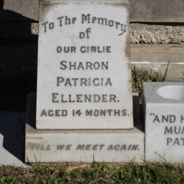 ELLENDER Sharon Patricia :: ELLENDER Pat