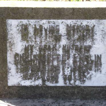 ENSLIN Christoffel -1957