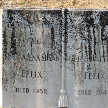 FELIX Gert Jacobus -1947 &amp;  Magdalena Susan - 1932