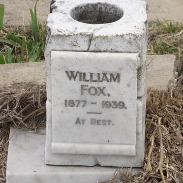 FOX William 1877-1939