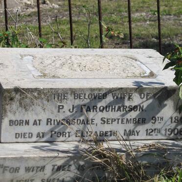 FARQUHARSON Hortense 1864-1906