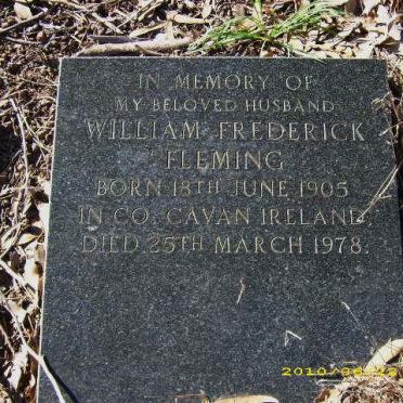 FLEMING William Frederick 1905-1978