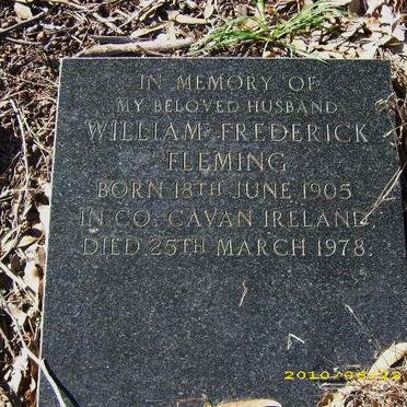 FLEMING William Frederick 1905-1978