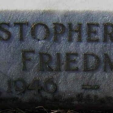 FRIEDMAN Christopher George 1946-1947