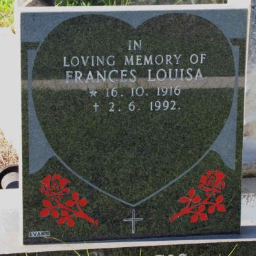 FRANCIS Frances Louisa 1916-1992