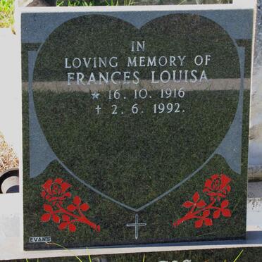 FRANCIS Frances Louisa 1916-1992