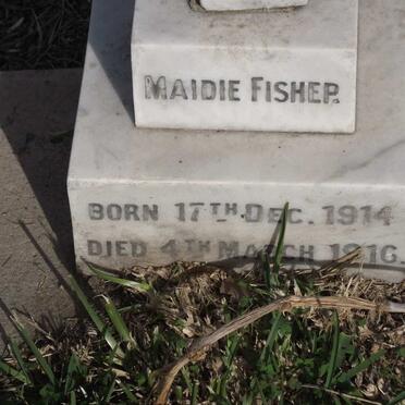 FISHER Maidie 1914-1916