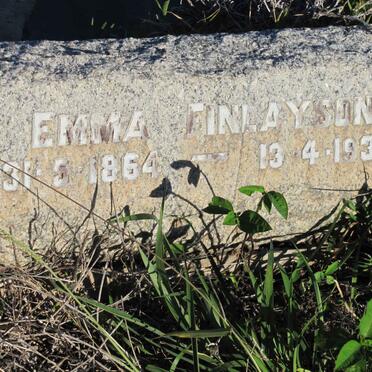 FINLAYSON Emma 1864-1935