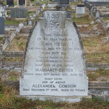 FINLAYSON John Henry -1947 &amp; Margaret-Esther -1951 :: FINLAYSON Alexander Gordon -1956