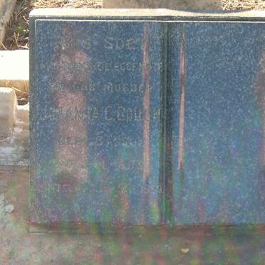 GOUGH Johanna C. nee BASSON 1895-1929