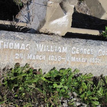 GOULD Thomas William George 1858-1932