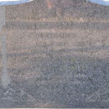 GOUWS William ? 1888-