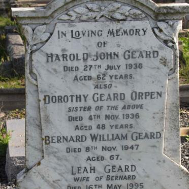 GEARD :: ORPEN