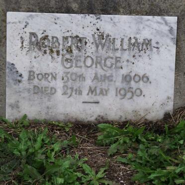 GEORGE Robert William 1906-1950