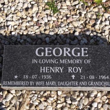 GEORGE Henry Roy 1936-1964