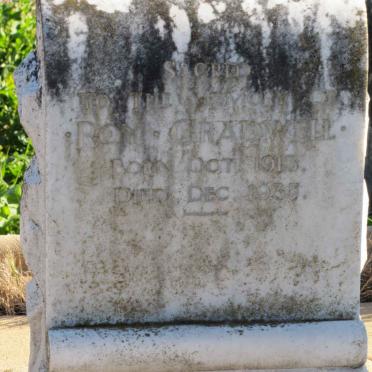 GRADWELL Roy 1913-1935