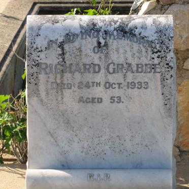 GRABBE Richard -1933