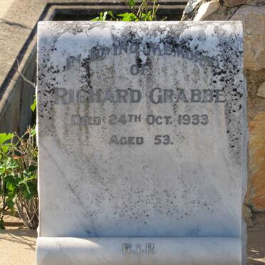 GRABBE Richard -1933