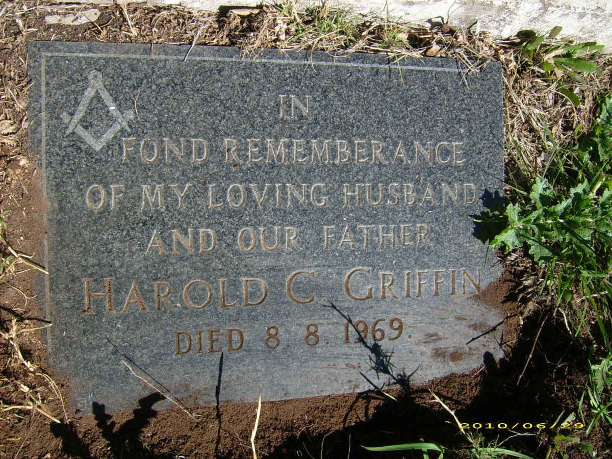 GRIFFIN Harold C. -1969