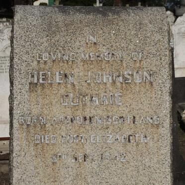 GUTHRIE Helen Johnson -1942