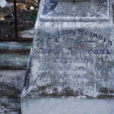 GUENSON Denisio Manuel 1897-1903