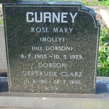GURNEY Rose Mary nee DOBSON 1905-1979 :: DOBSON Gertrude Clare 1911-1986