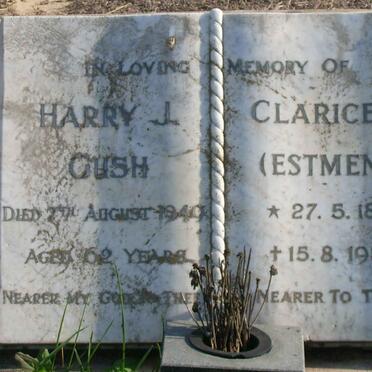 GUSH Harry J. -1940 &amp; Clarice V.  ESTMENT 1891-1983