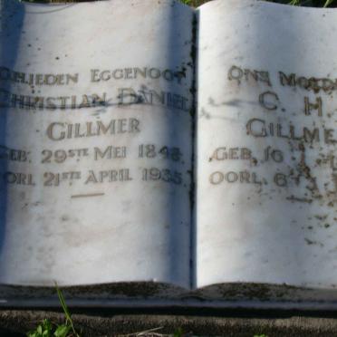 GILLMER Christian Daniel 1848-1935 &amp; C.H. 1862-1945