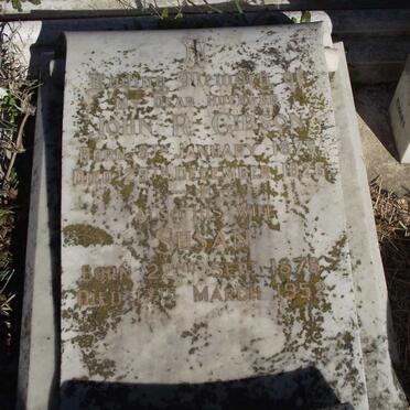 GIBSON John R. 1875-1926 &amp; Susan 1878-1952