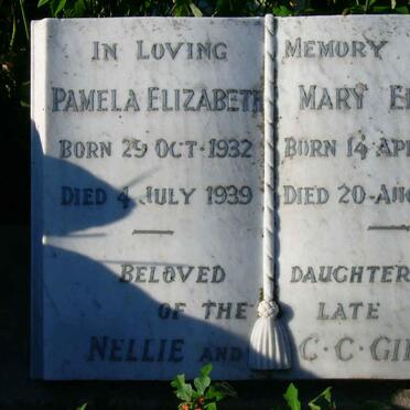 GIBSON Mary Elaine 1929-1942 :: GIBSON Pamela Elizabeth 1932-1939