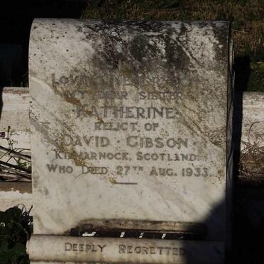 GIBSON Katherine -1933