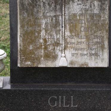 GILL Cecil ? L. -1941 &amp; Mildred Winifred  MULY-TERRY 1896-1963