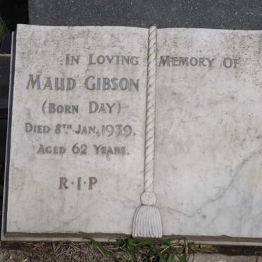 GIBSON Maud nee DAY -1939