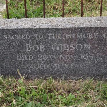 GIBSON Bob -1954